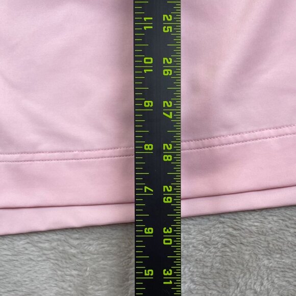 FootJoy Mens Polo Shirt Medium Pink Emblems & Logos Short Sleeve Casual Classic - Picture 6 of 8